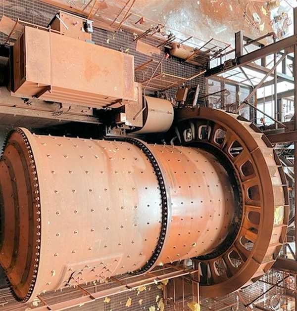 Flsmidth 4.3m X 7m (14' X 23') Ball Mill With 3000 Hp (2237 Kw) Motor)